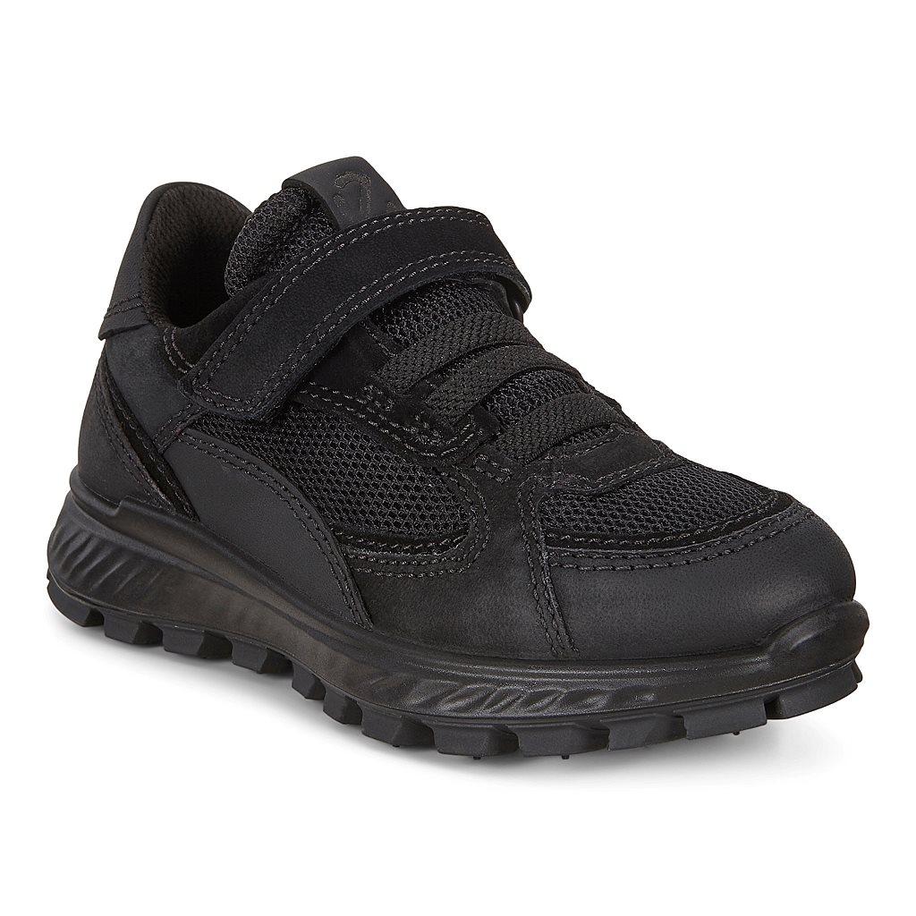 Ecco Exostrike Boys Sneakers In Black Sale - India COB-752168